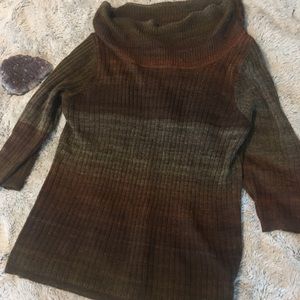 Cowl necked fall sweater